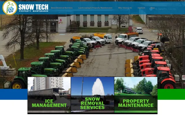 Homepage of Snow Tech